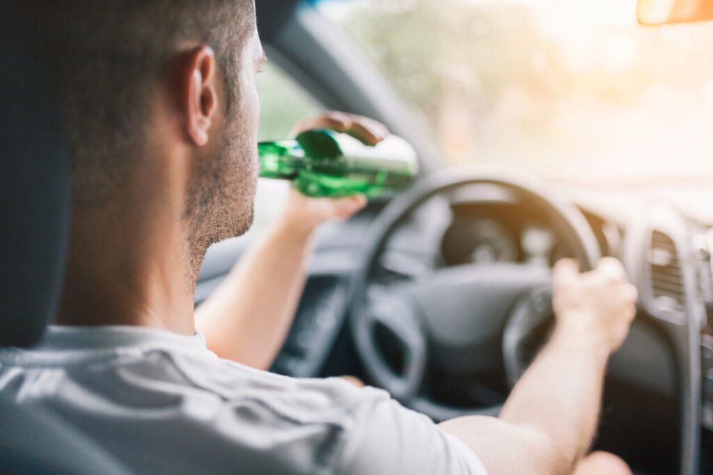 drinking while driving